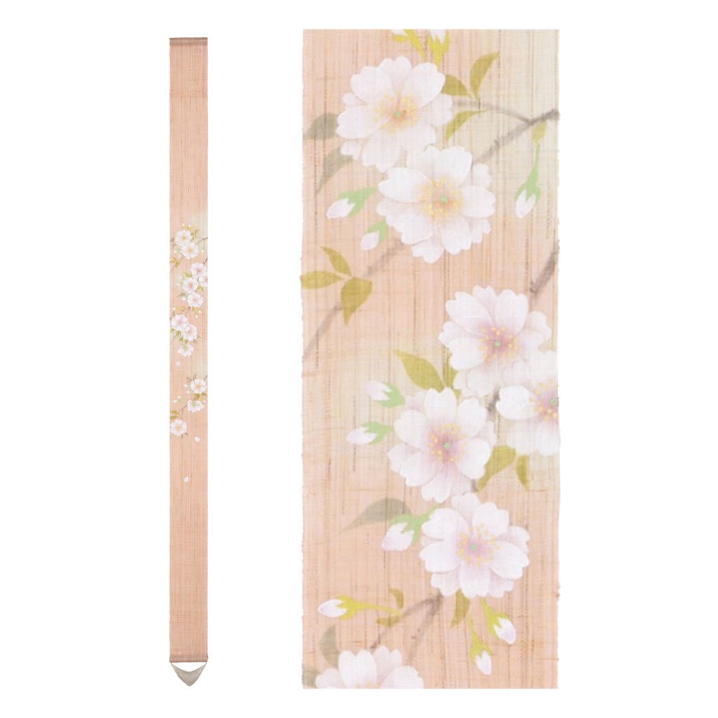 Narrow Tapestry Double cherry blossoms