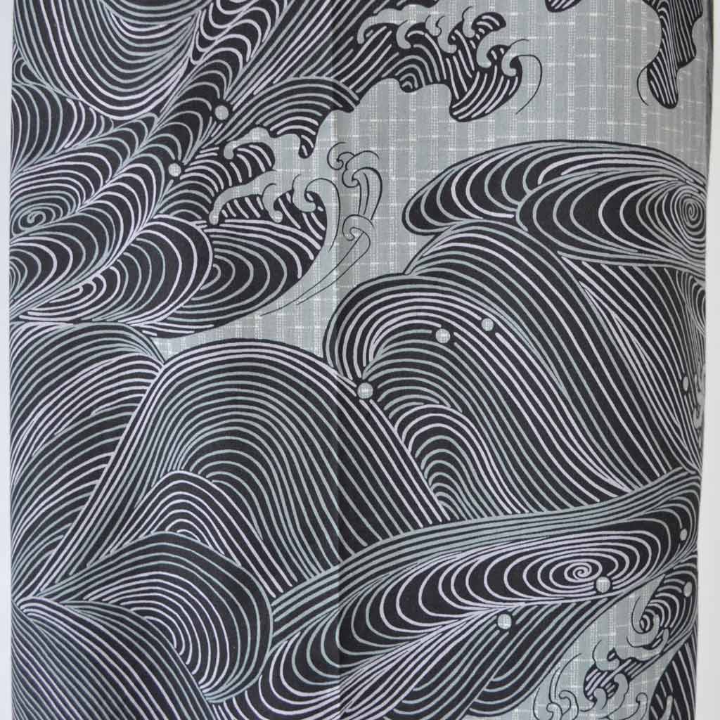 Japanese Yukata Men’s Cotton Wave