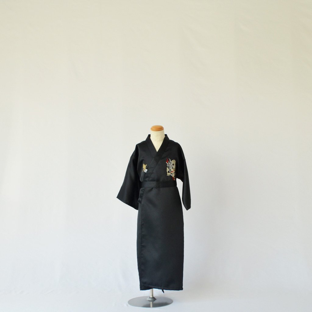 Japanese Kimono Kid's Polyester "Fighting Dragon"