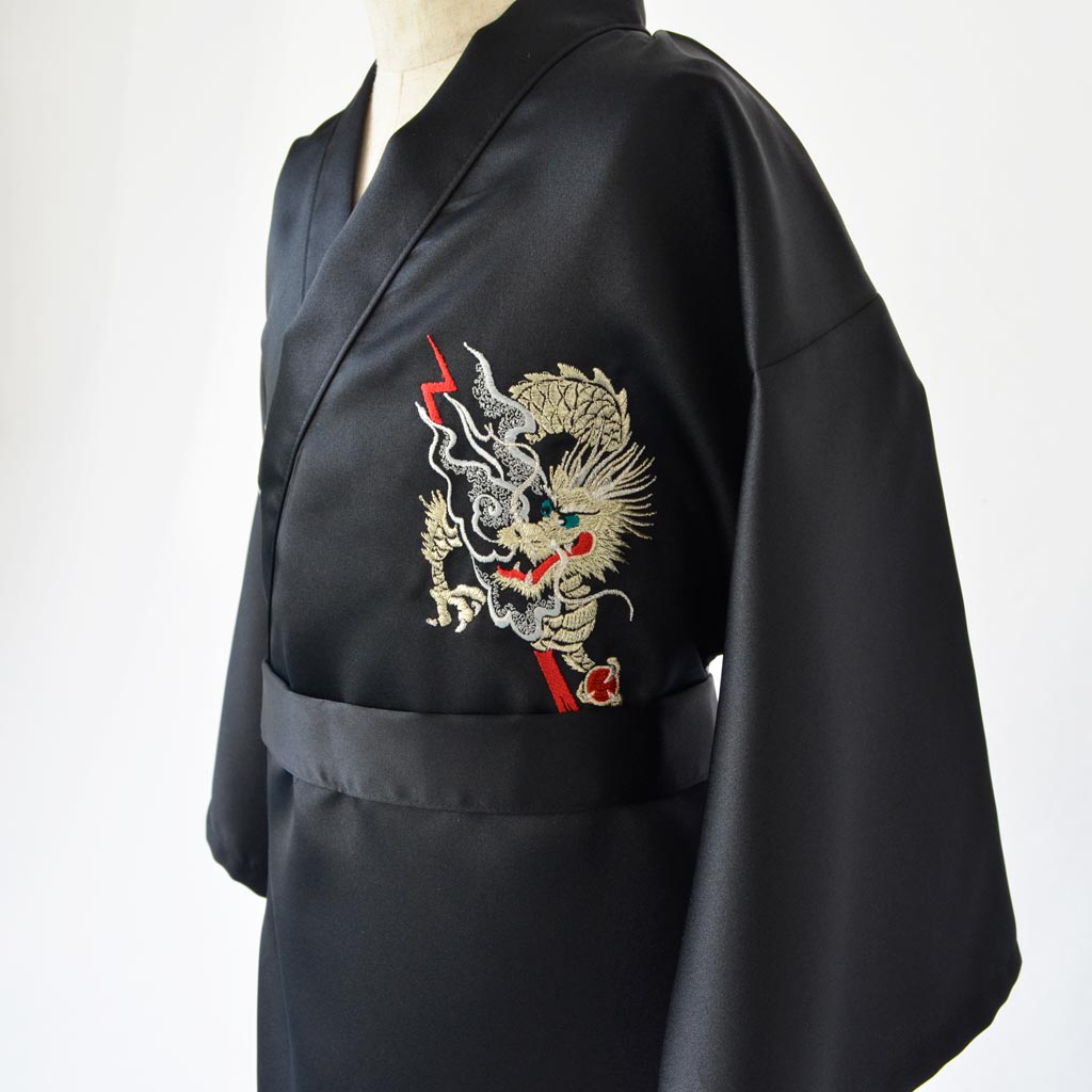 Japanese Kimono Kid's Polyester "Fighting Dragon"