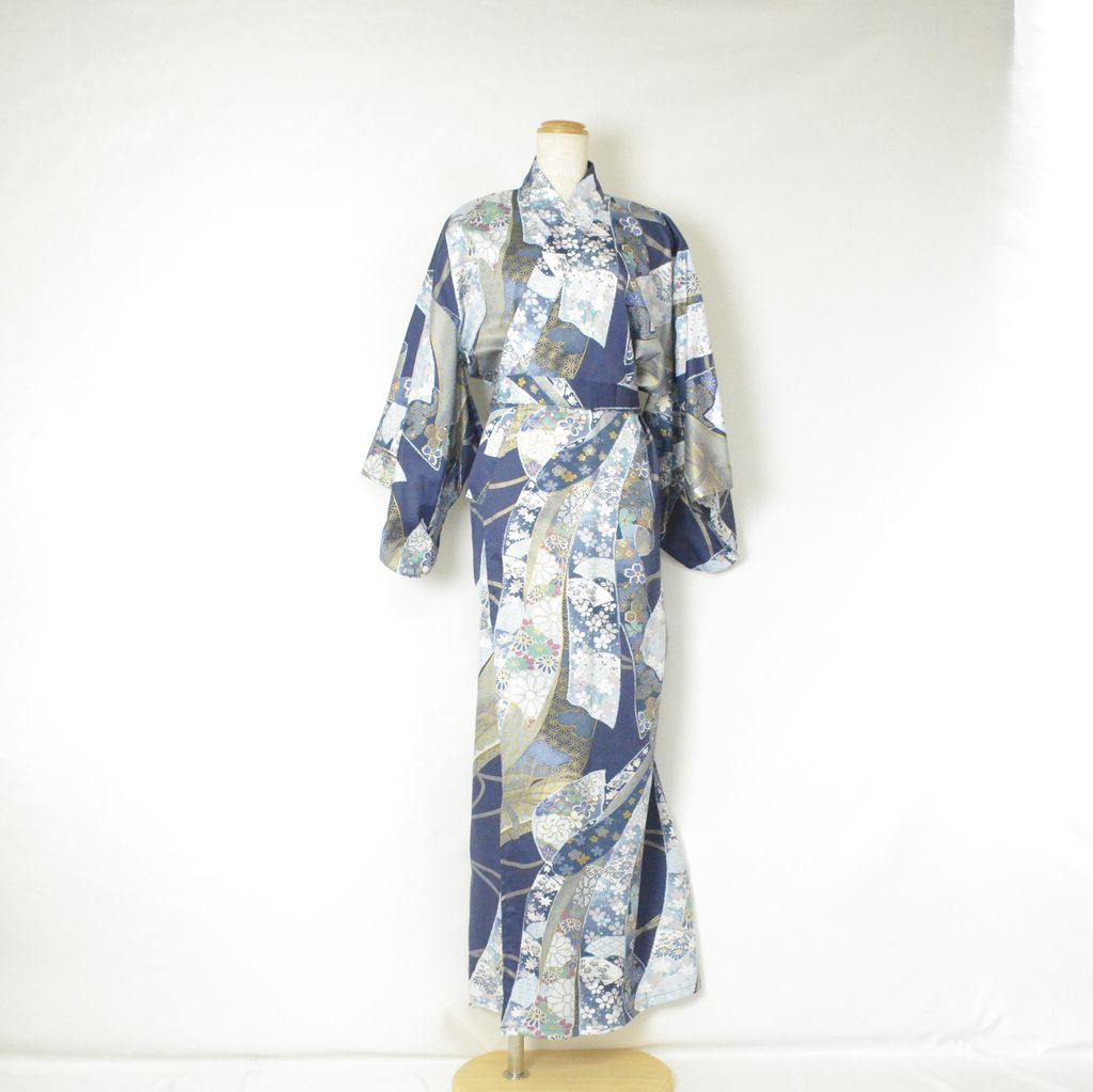 Japanese Kimono Women's Cotton "Ribbon"