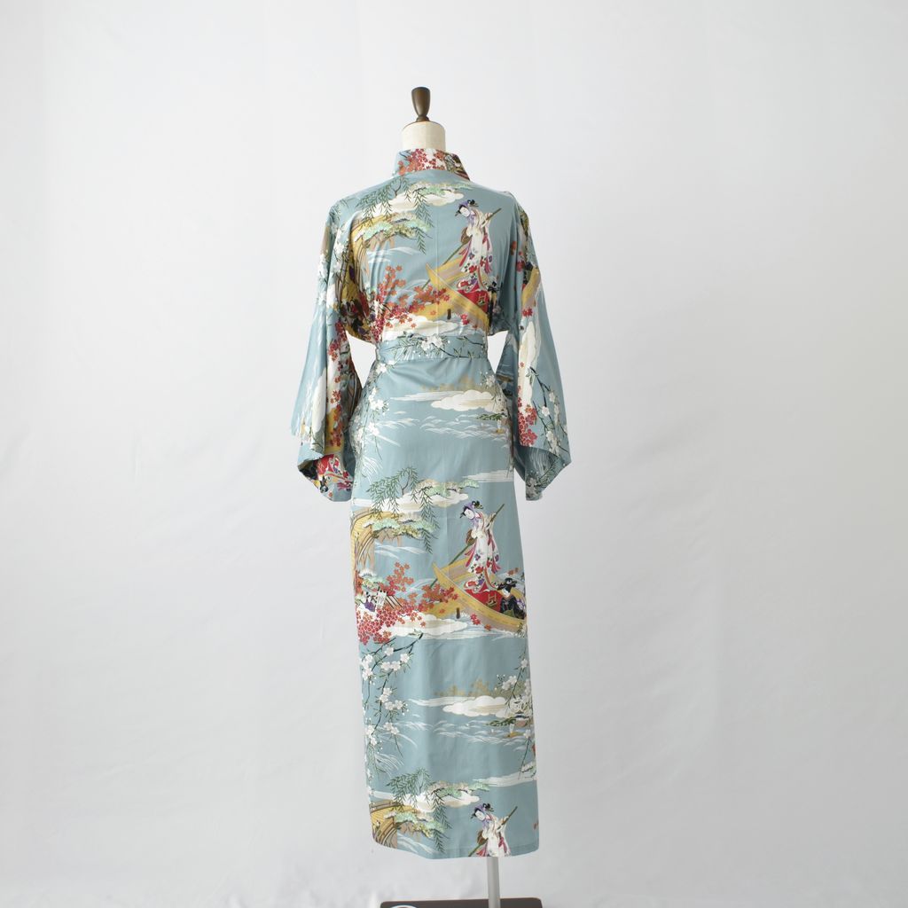 Japanese Kimono Women's Cotton "Boating"