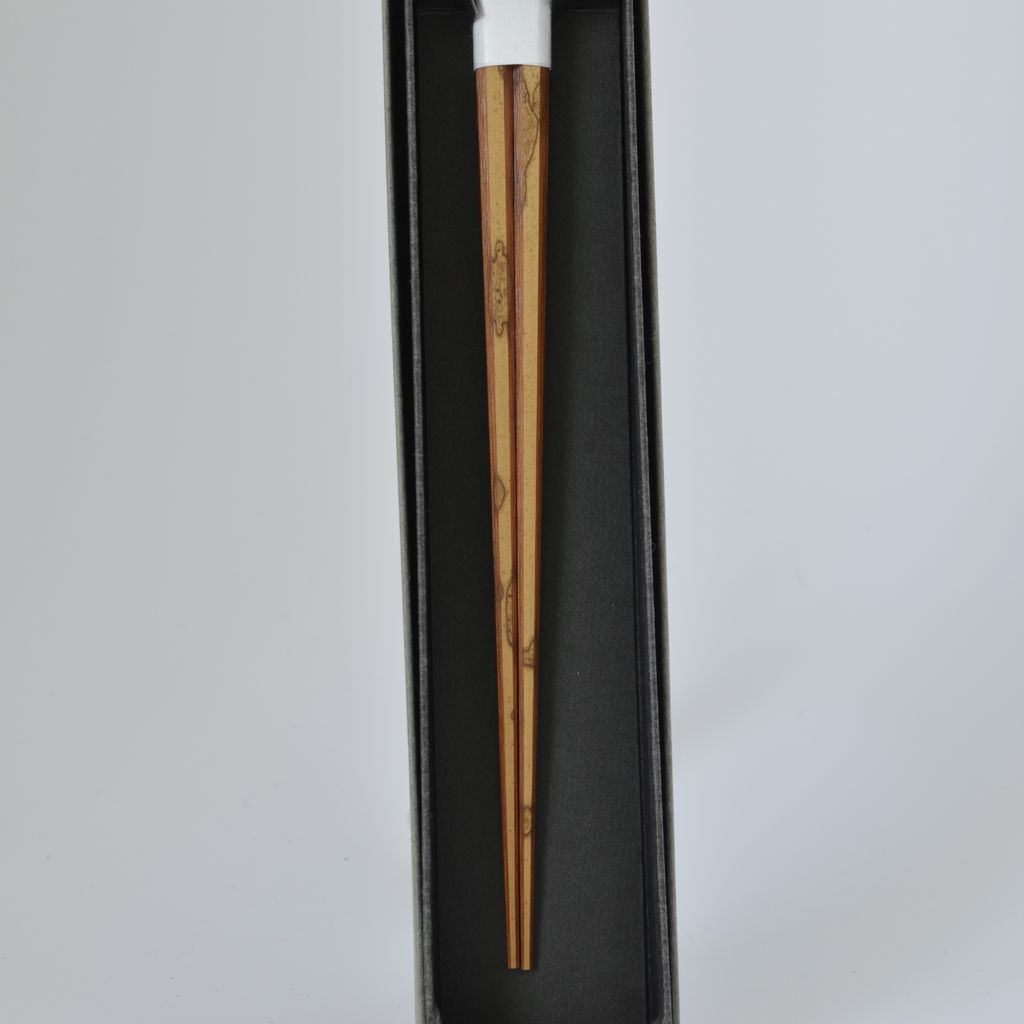 Chopsticks Octagonal Bamboo Chopsticks "Cloudy-spot bamboo"