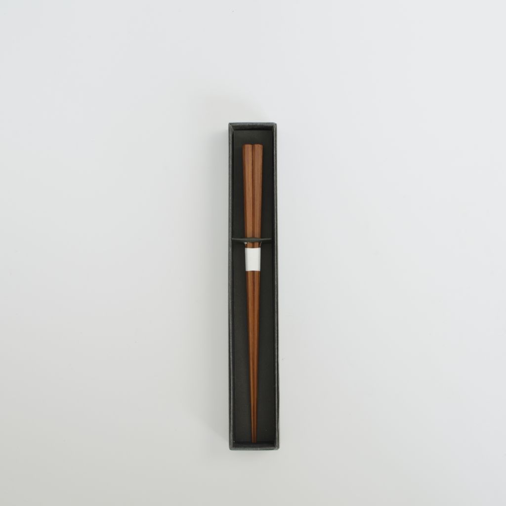 Chopsticks Octagonal Bamboo Chopsticks "Smoked bamboo"
