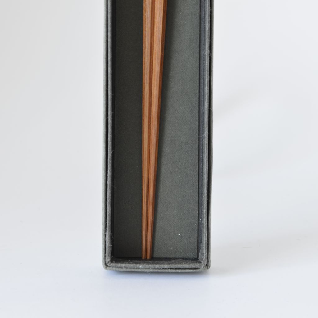 Chopsticks Octagonal Bamboo Chopsticks "Smoked bamboo"