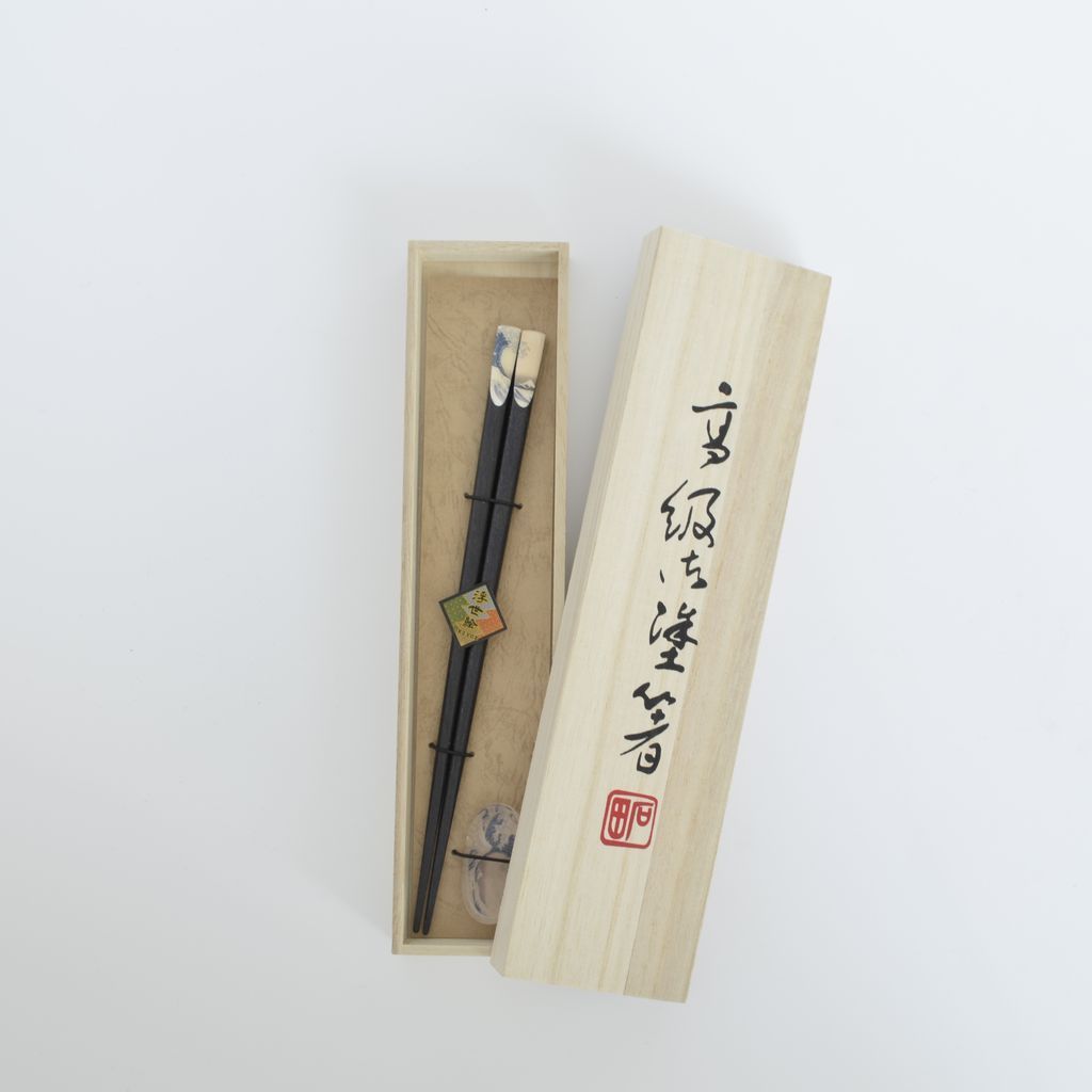 Chopsticks Chopstick Rest Set "The Great Wave off Kanagawa"