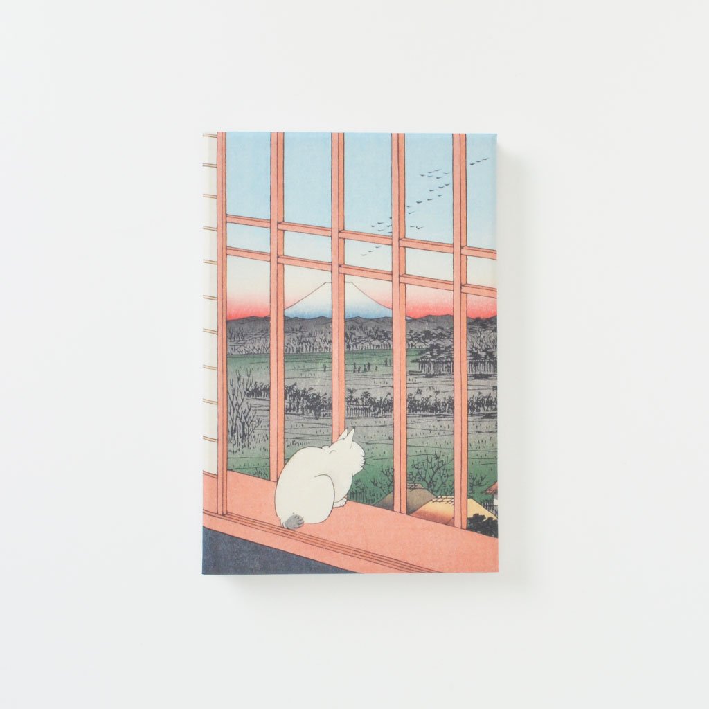 Goshuin-cho notebook “Shower on Ohashi Bridge at Atake” “Asakusa Paddy Fields and Torinomachi Festival”