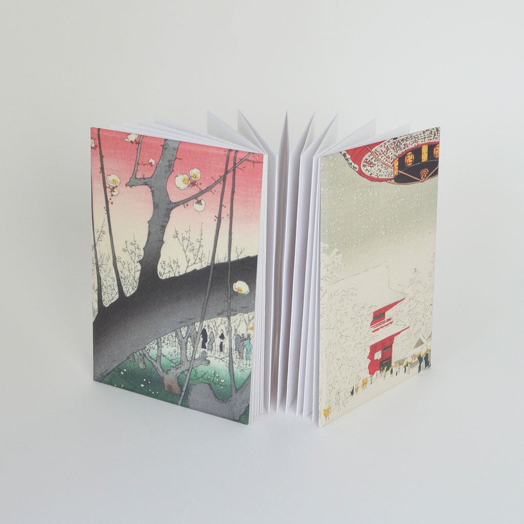Goshuin-cho notebook “Umeyashiki at Kameido” “Kinryuzan Sensoji Temple”