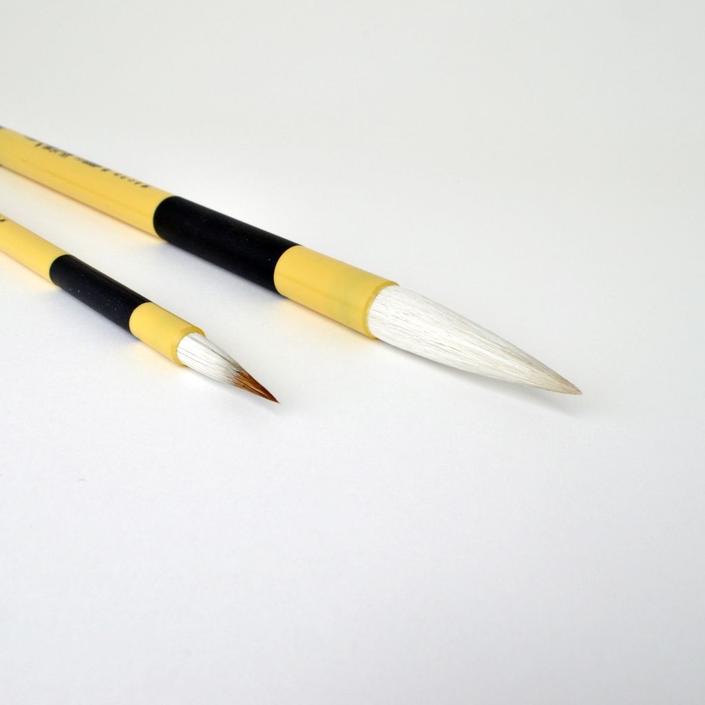 Japanese Calligraphy Writing Brush 2-piece set for Beginners “Kenmō Shosharaku"