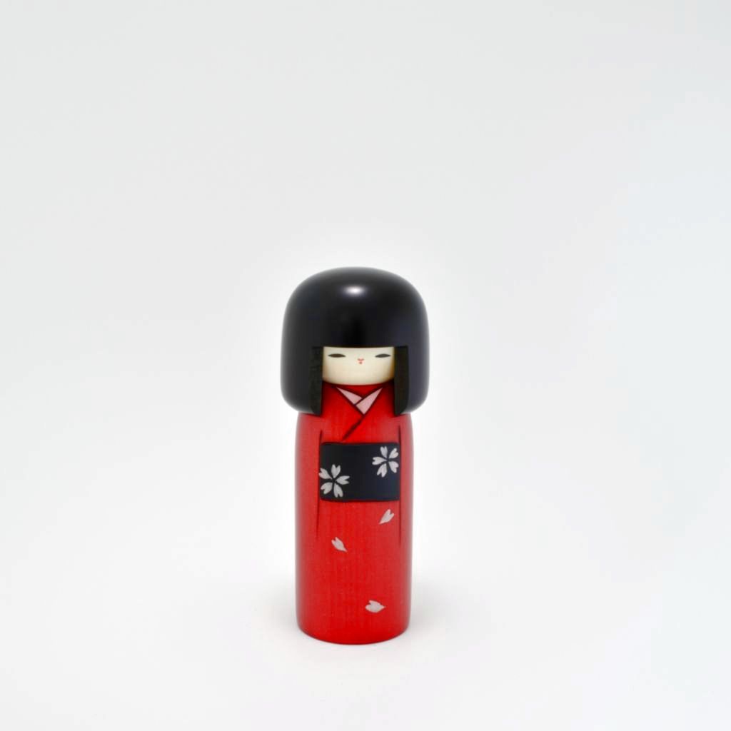 Kokeshi doll "Haregi (Best Clothes)"