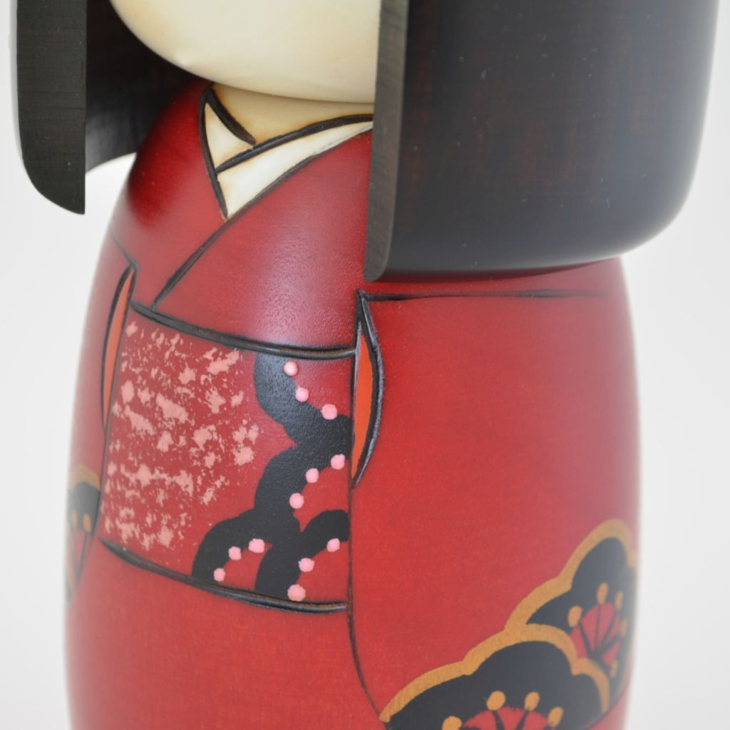 Kokeshi doll "Yorokobi (Pleasure)"