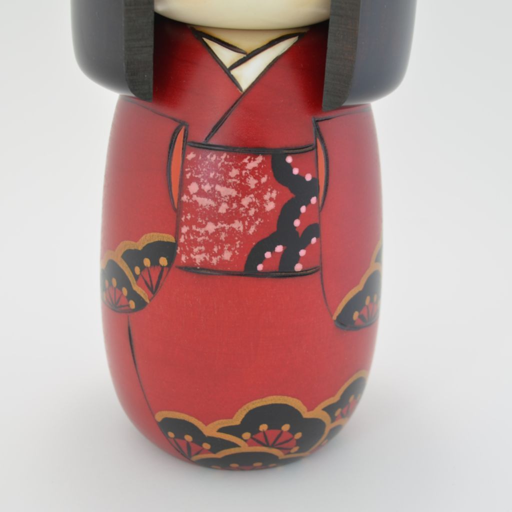 Kokeshi doll "Yorokobi (Pleasure)"