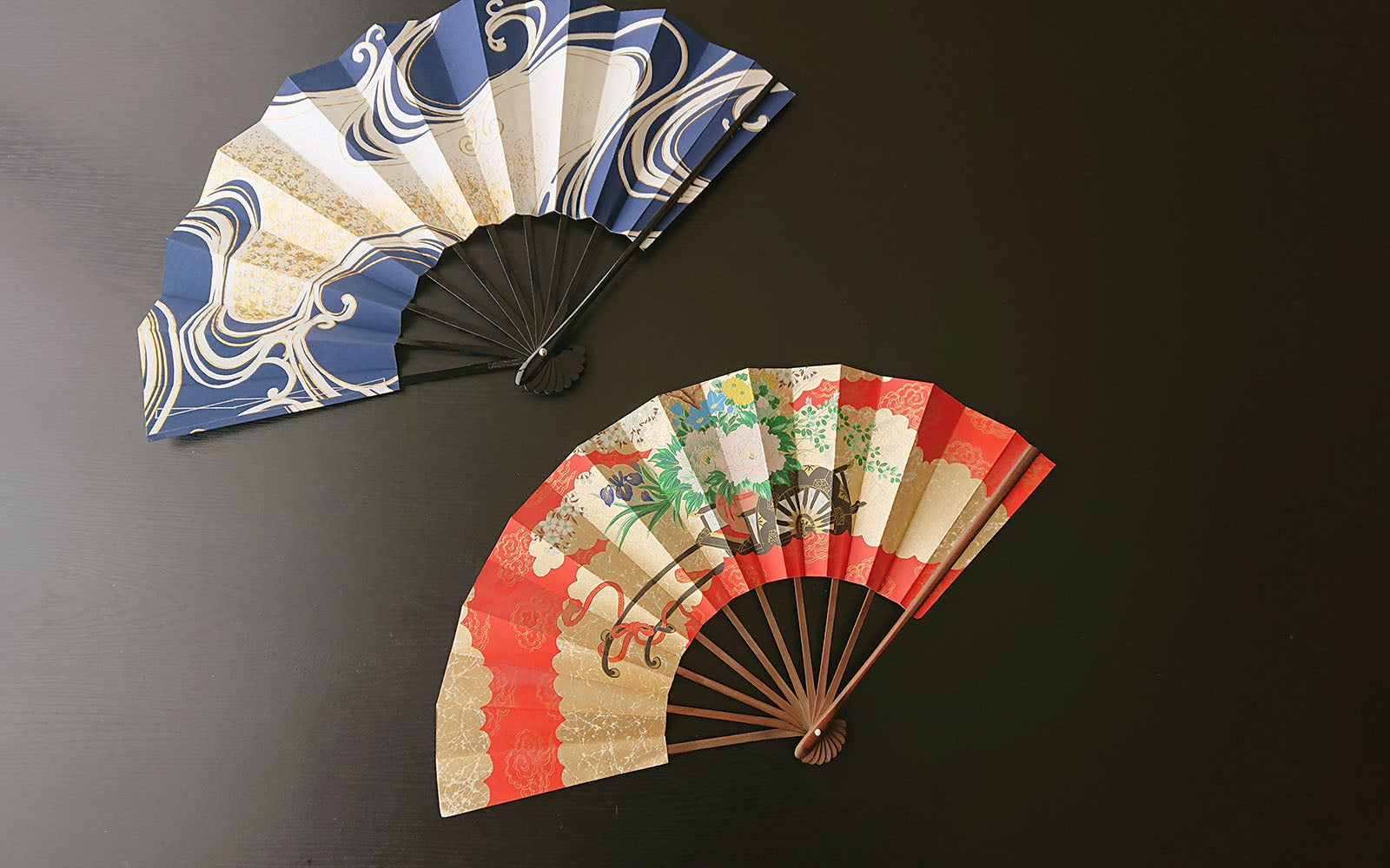 Stay cool and relax with Japanese way Ver.4 "Folding fan for dance and decoration"