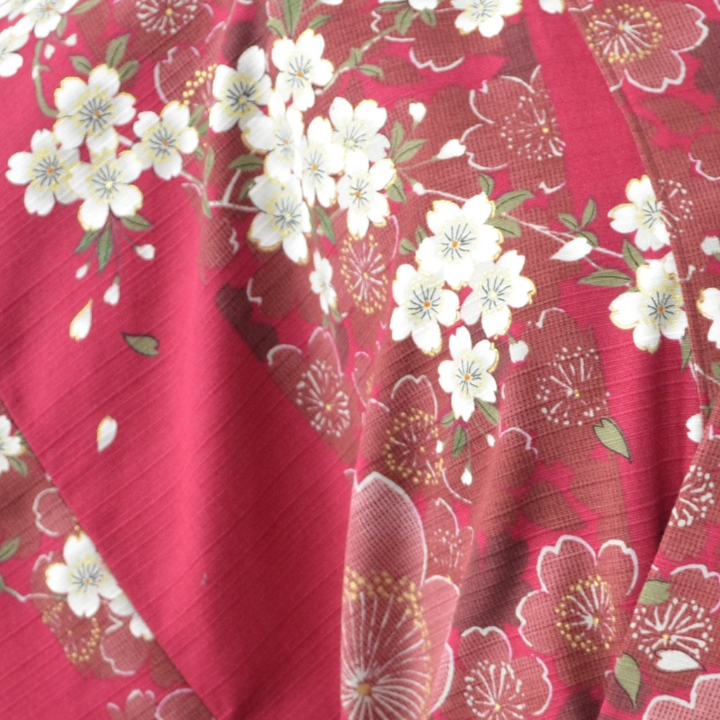 Kimono Yukata sorted by color RED