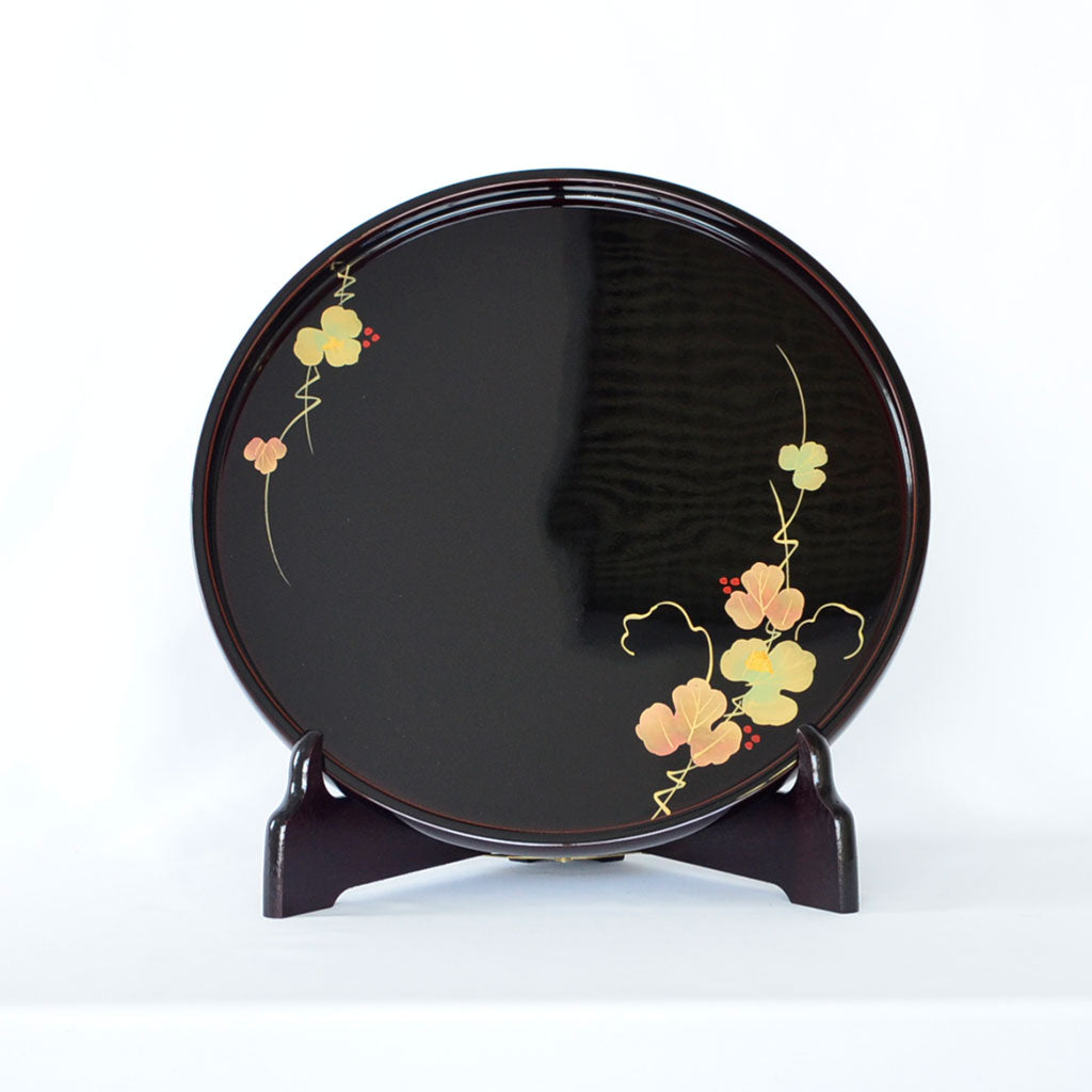 Lacquerware Tray "Ivy " Size 10.0