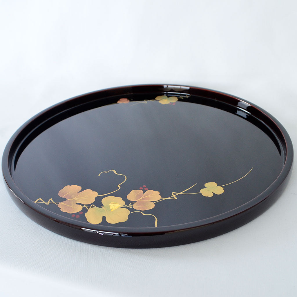 Lacquerware Tray "Ivy " Size 10.0