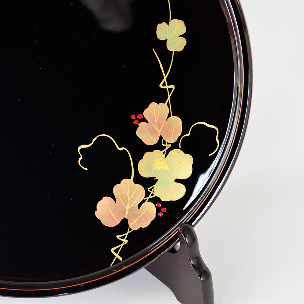 Lacquerware Tray "Ivy " Size 10.0