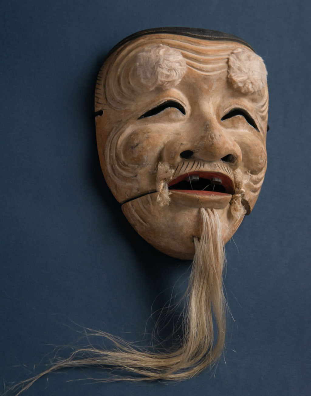 Noh Mask "Okina" by Mitsue Nakamura