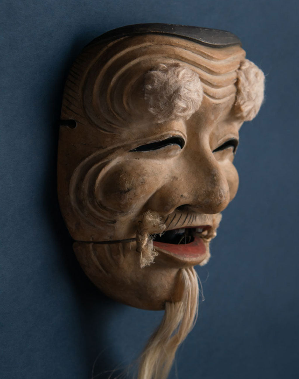 Noh Mask "Okina" by Mitsue Nakamura