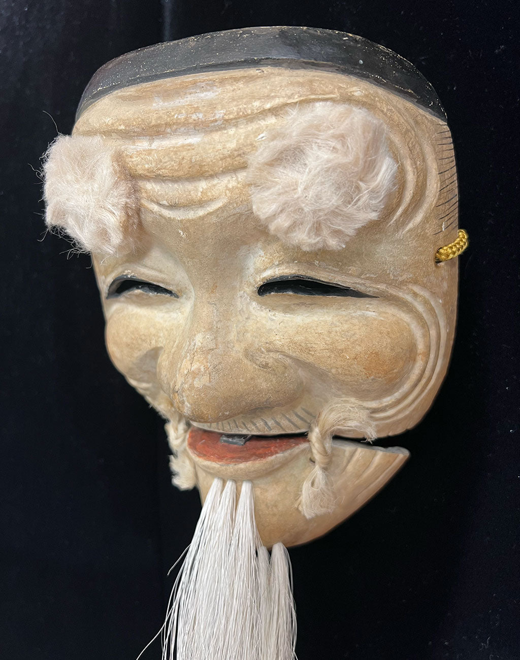 Noh Mask "Okina" by Mitsue Nakamura