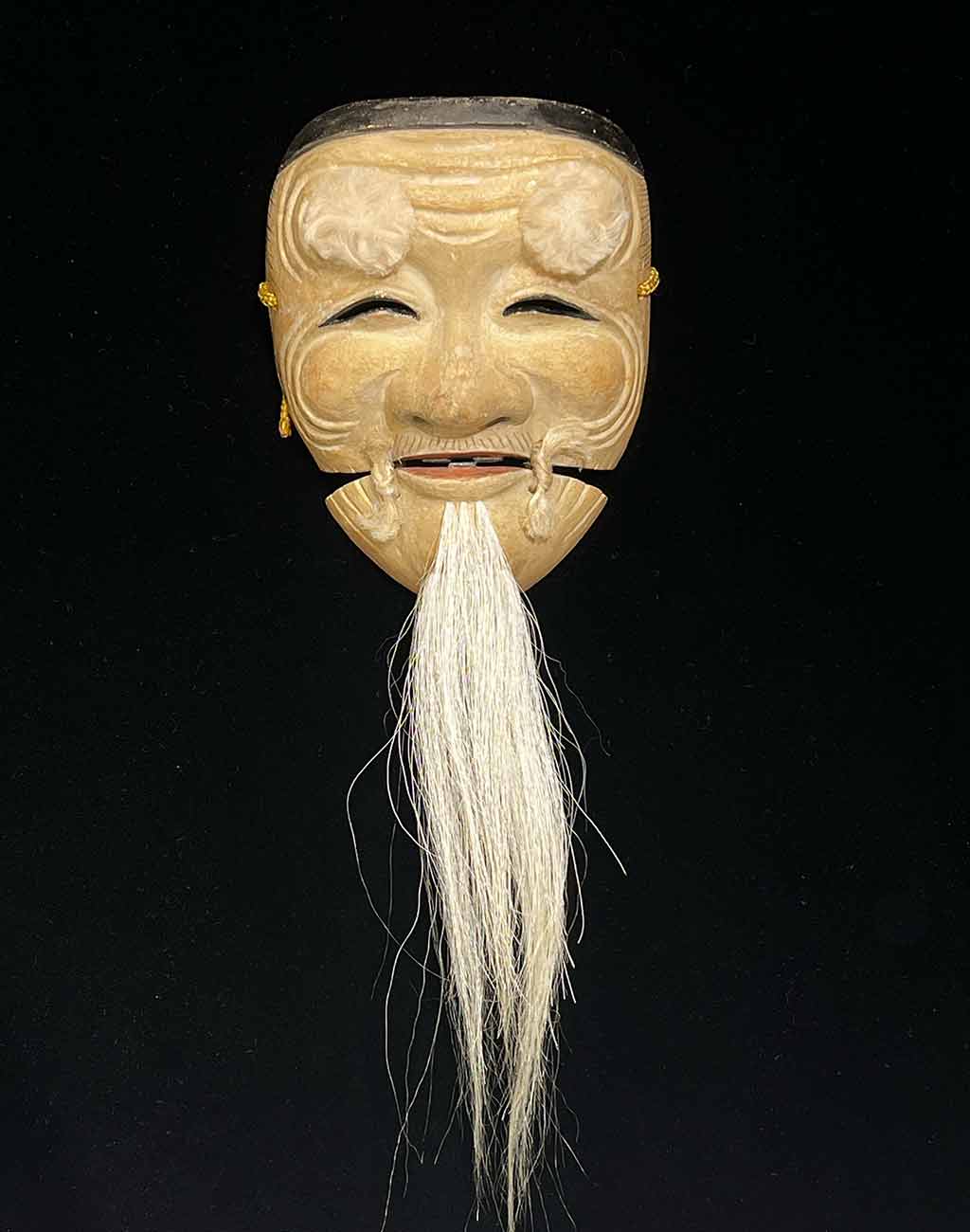 Noh Mask "Okina" by Mitsue Nakamura