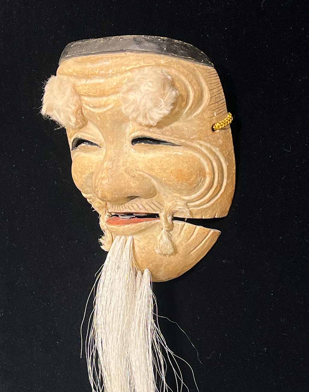 Noh Mask "Okina" by Mitsue Nakamura