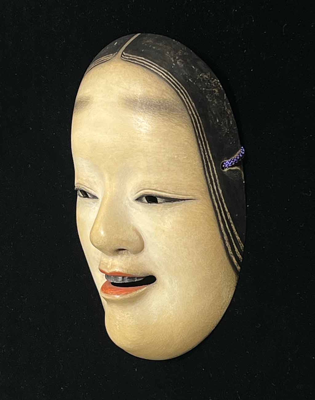 Noh Mask "Ko-omote" by Tae Sakaguchi