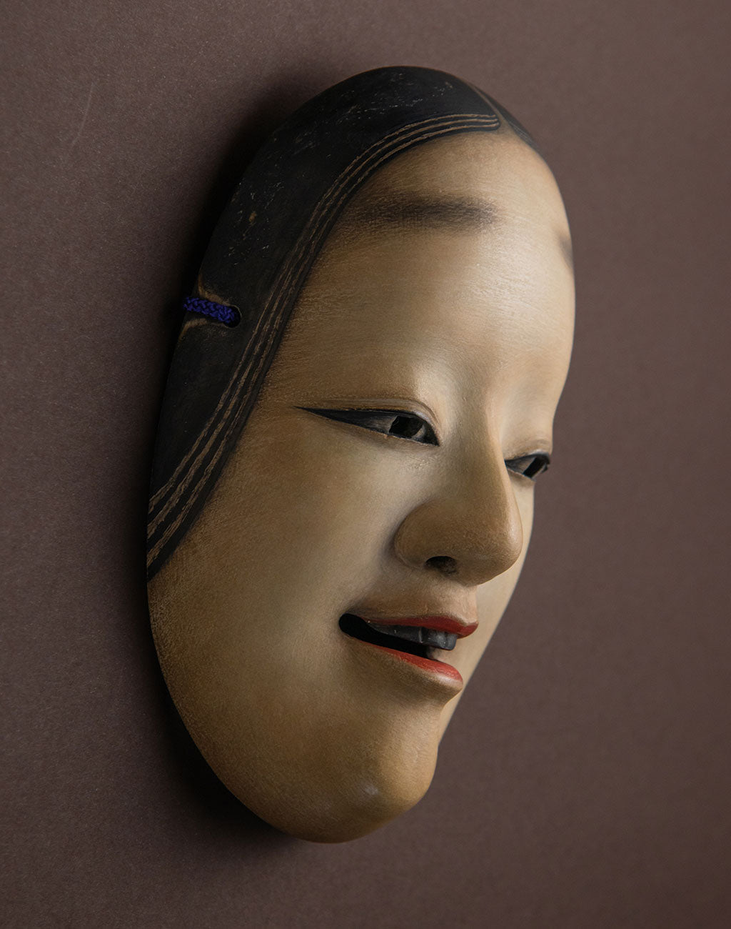 Noh Mask "Ko-omote" by Tae Sakaguchi