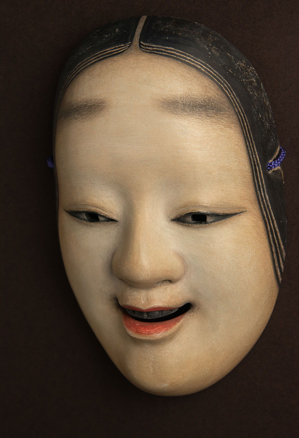 Noh Mask "Ko-omote" by Tae Sakaguchi