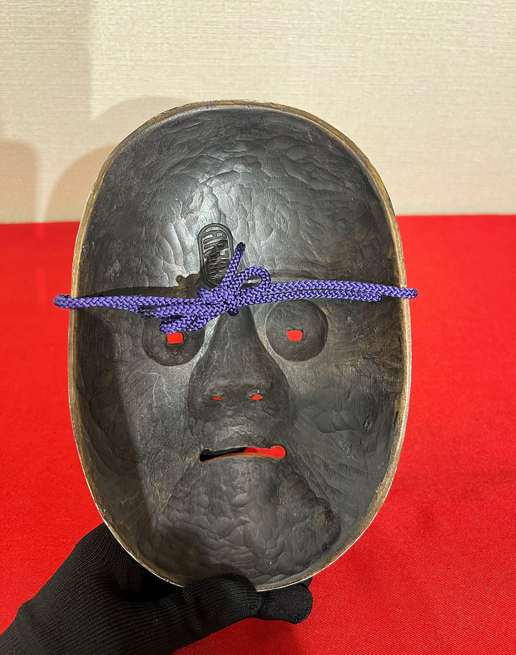 Noh Mask "Ko-omote" by Tae Sakaguchi