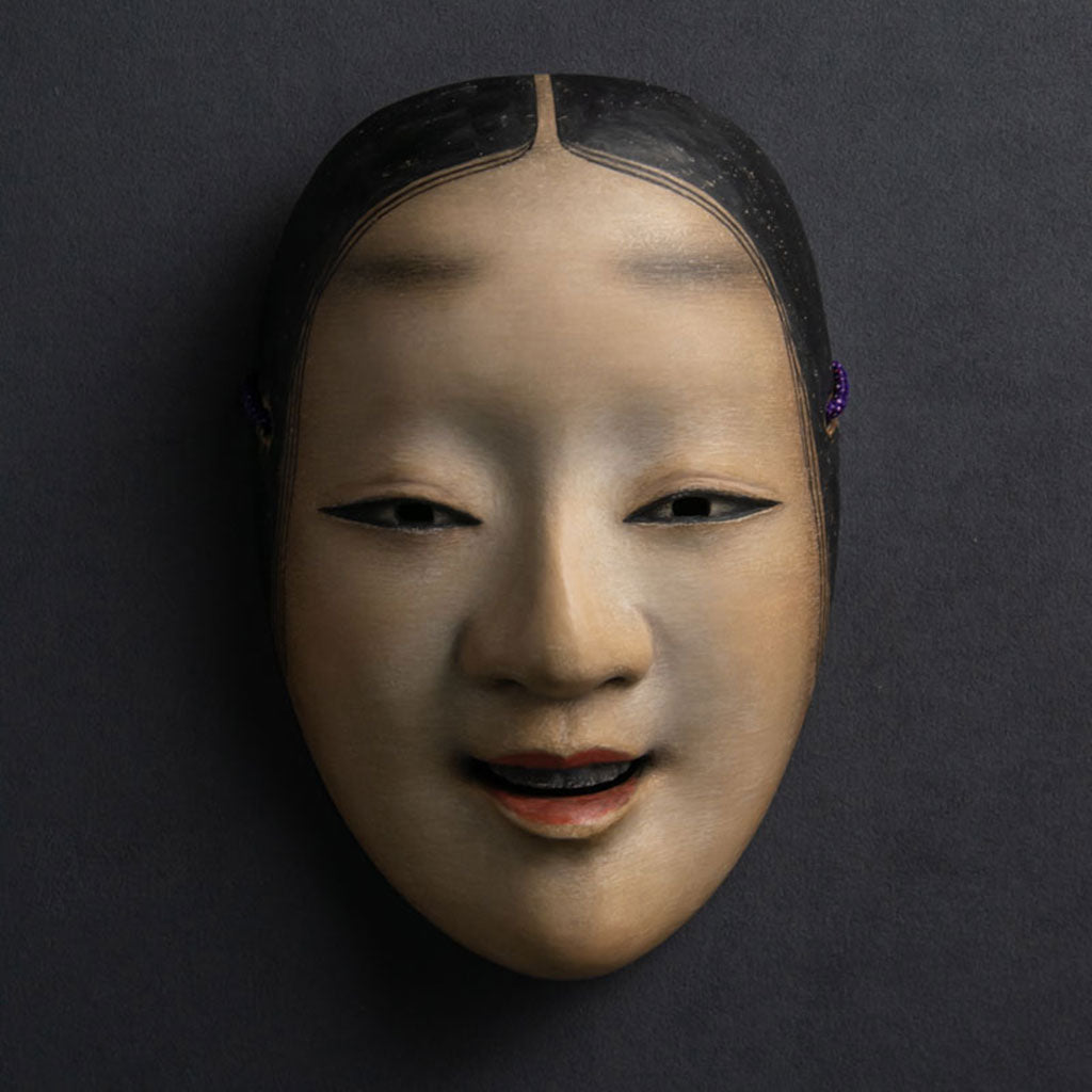 Noh Mask "Magojirou" by Mitsue Nakamura