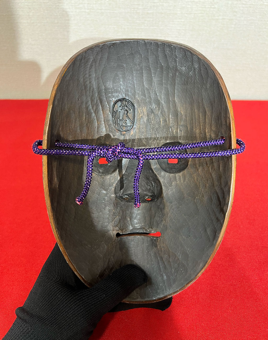 Noh Mask "Magojirou" by Mitsue Nakamura