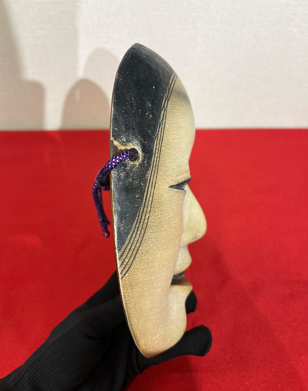 Noh Mask "Magojirou" by Mitsue Nakamura