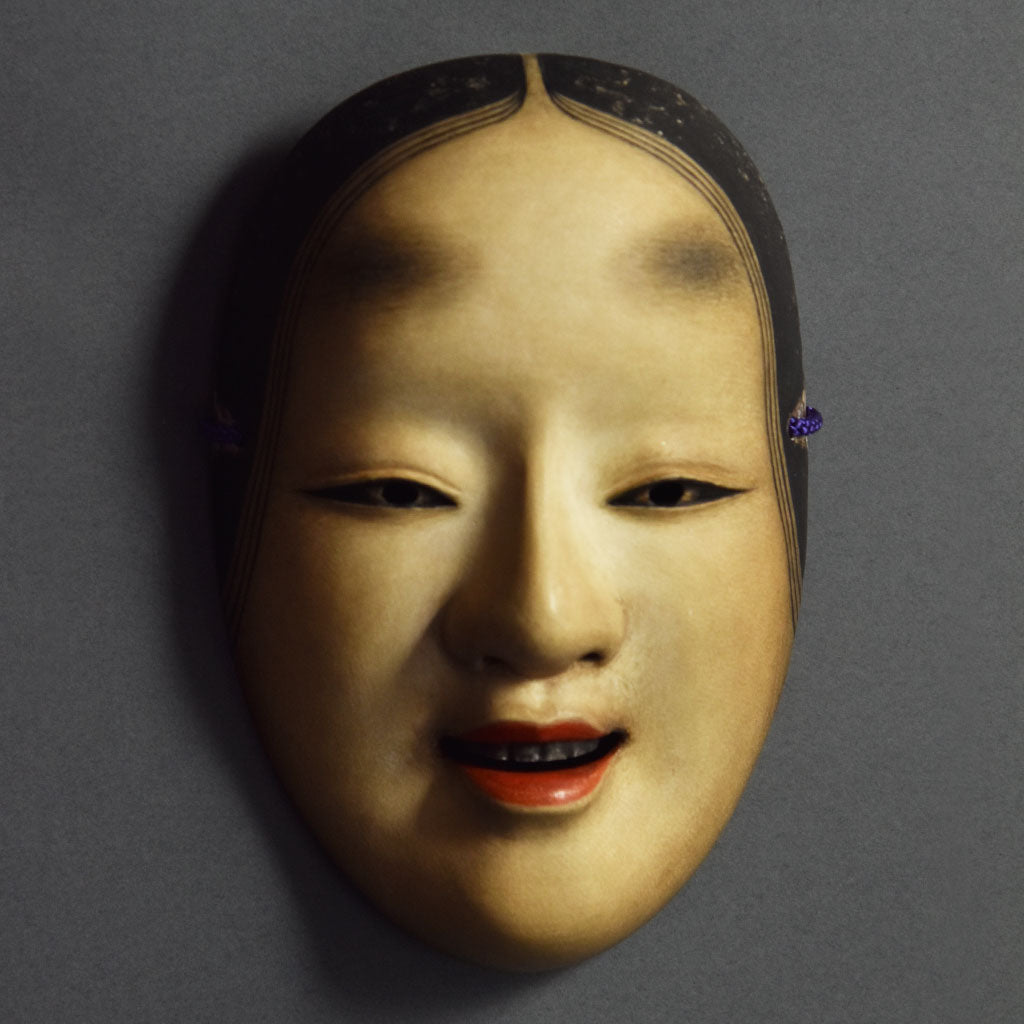 Noh Mask "Kohime" by Tae Sakaguchi