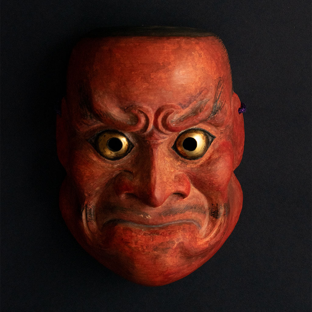 Noh Mask "Kobeshimi" by Hinako Horikoshi