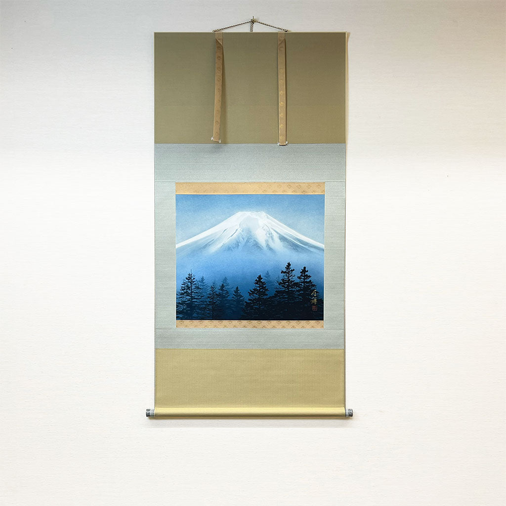 Japanese Hanging Scroll Kakejiku Suguru Otake "Mt. Fuji"