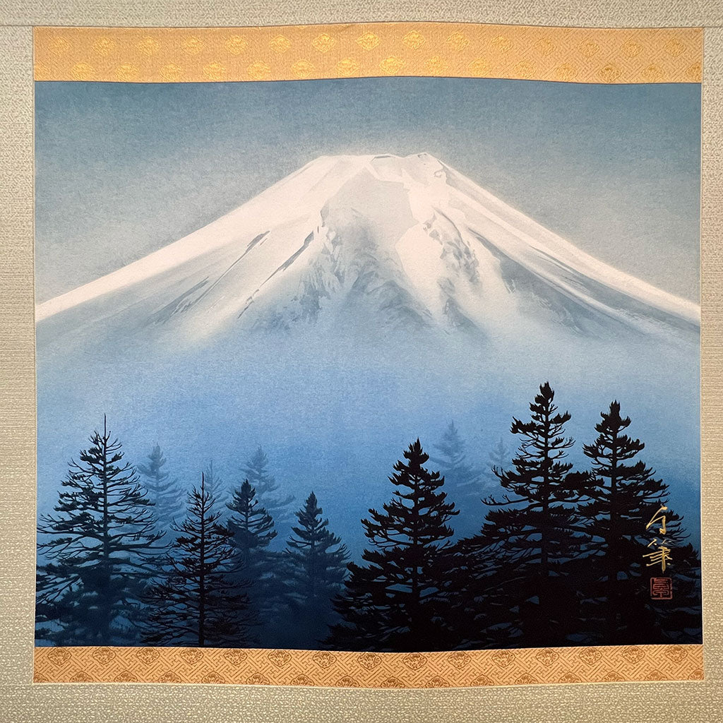 Japanese Hanging Scroll Kakejiku Suguru Otake "Mt. Fuji"