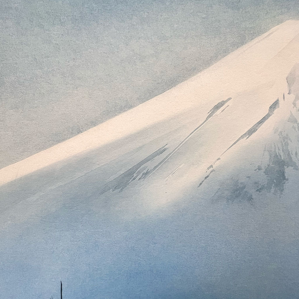 Japanese Hanging Scroll Kakejiku Suguru Otake "Mt. Fuji"