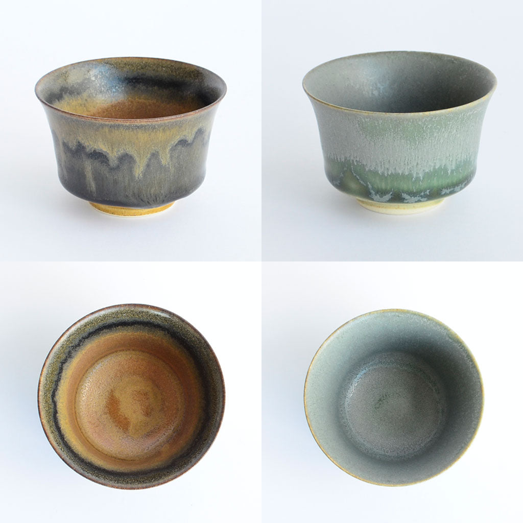 Hasami Ware Sake Cup Set of 8 by Chojuro Kiln