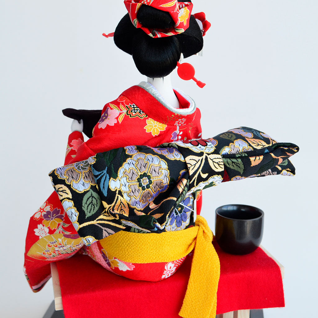 Japanese Doll  "Tea ceremony outdoors" Size 10 / 1139