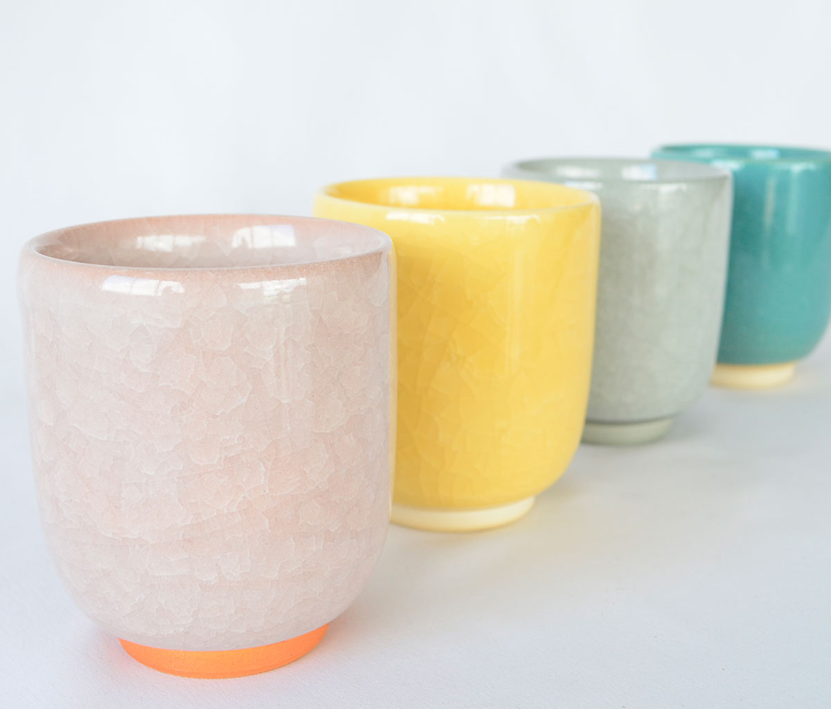 The Japanese Tea Enjoyment Set "Colorful Cups"