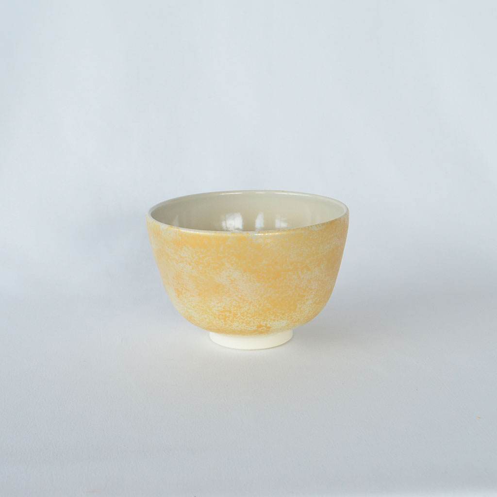 Kiyomizu Ware Matcha Bowl "Hanazakura"