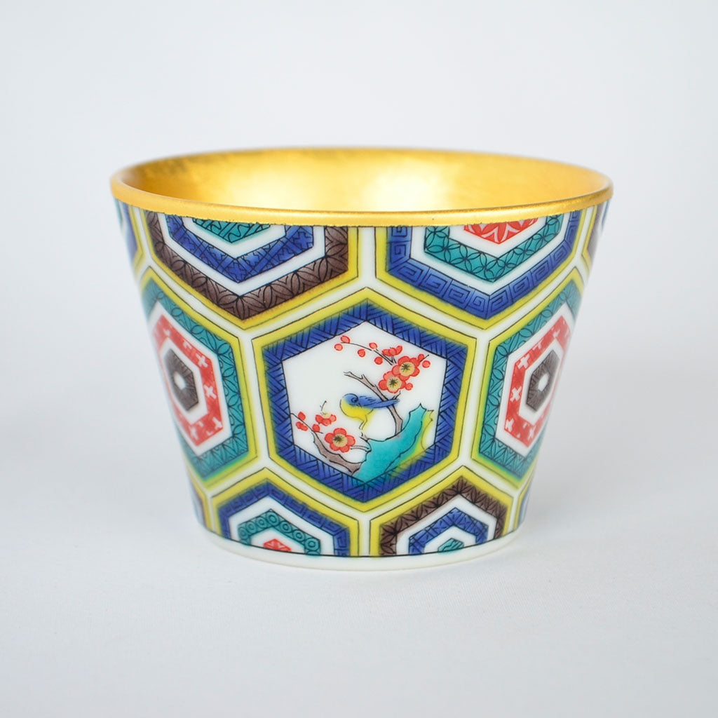 Kutani Ware Cup – Ko-Kutani Style