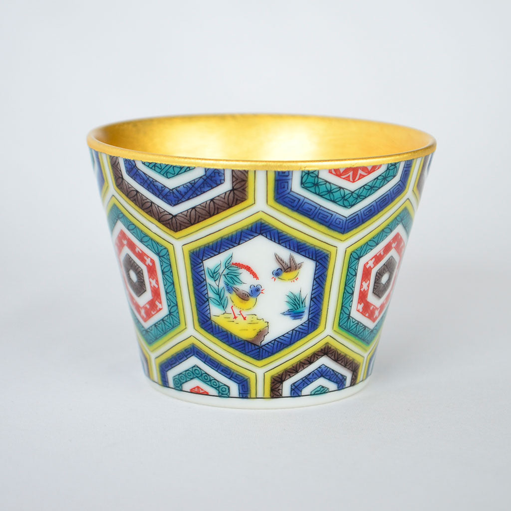 Kutani Ware Cup – Ko-Kutani Style