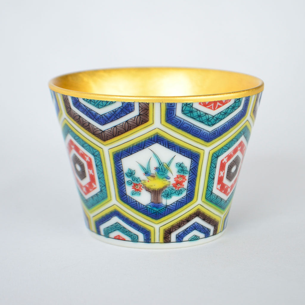 Kutani Ware Cup – Ko-Kutani Style