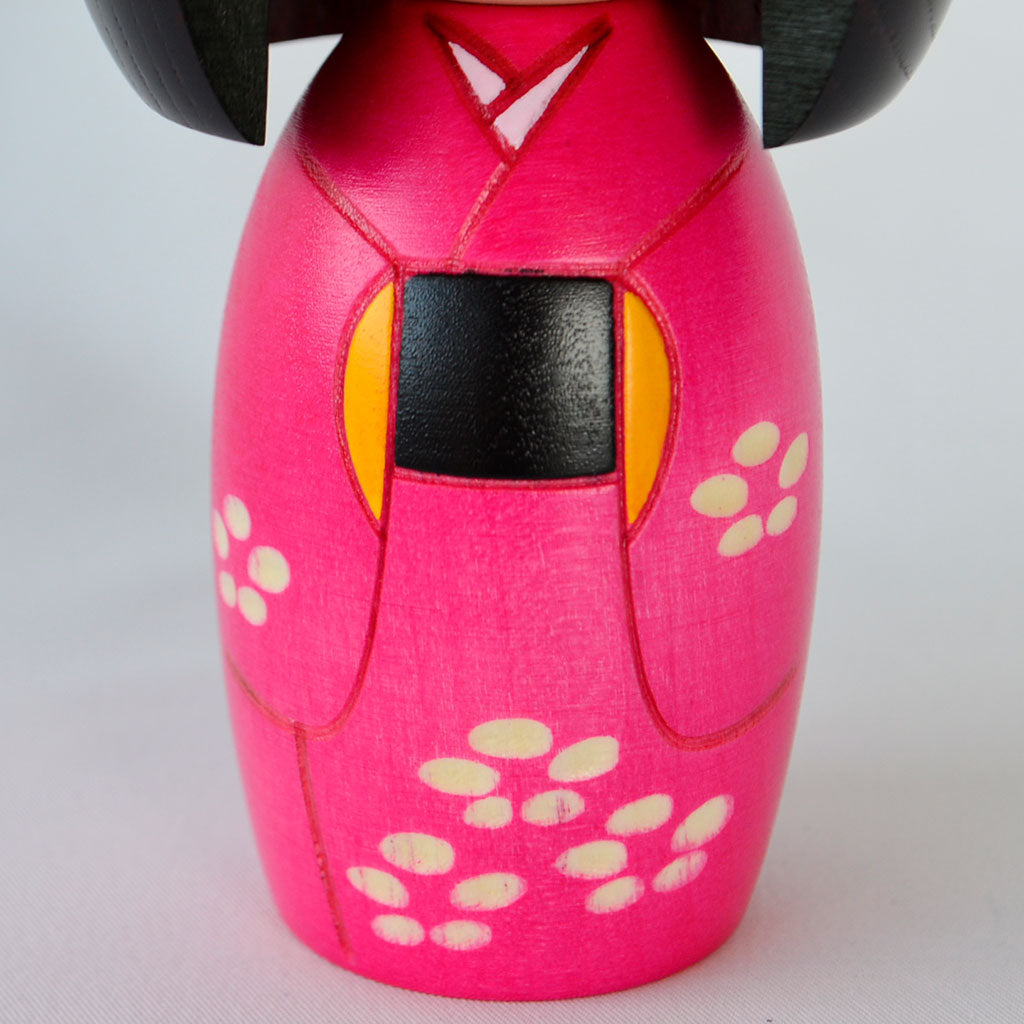 Kokeshi Doll Harunokaze (Spring Breeze)