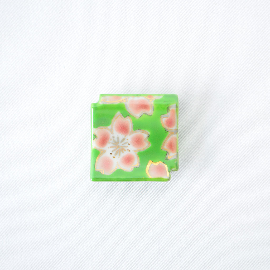Kiyomizu ware Chopstick rest Hanayuzen