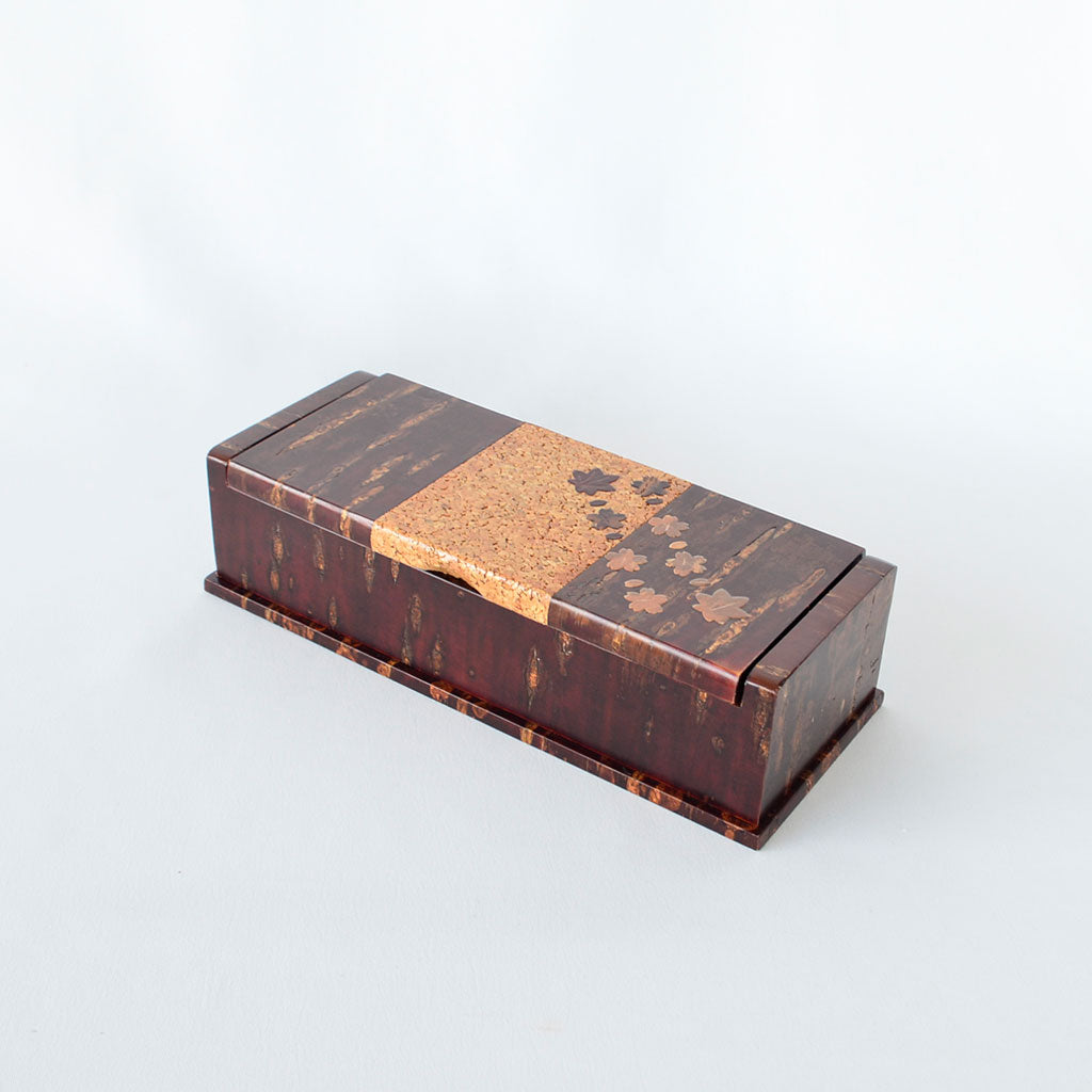 Kabazaiku Cherry Bark Utility Case "Shunju"