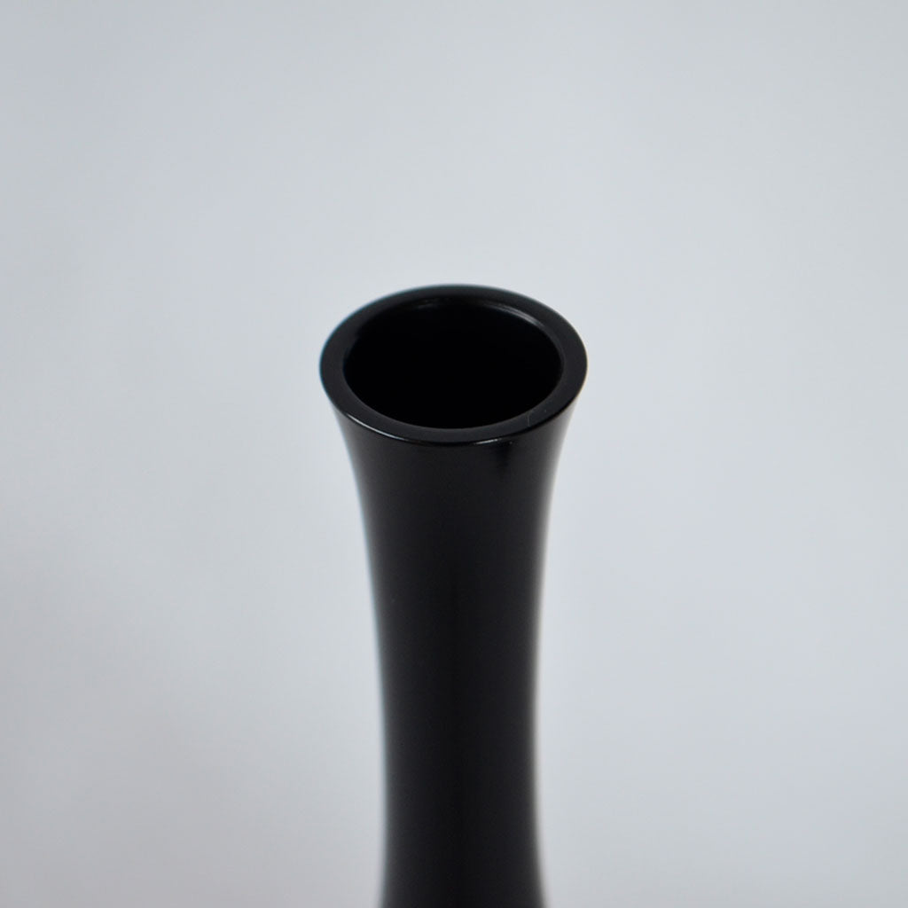 Bronze Vase "Bellflower" with Stand Takaoka Copperware