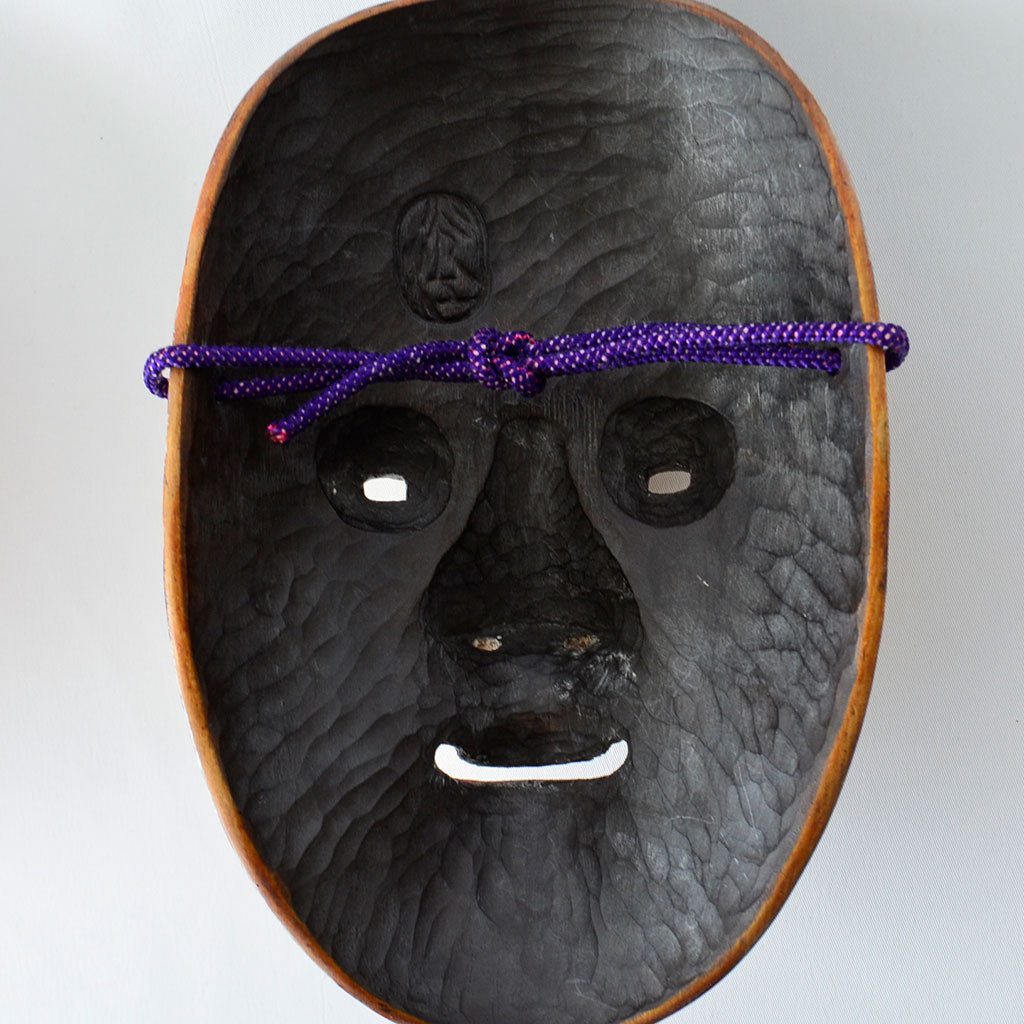 Noh Mask "Manbi" by Mitsue Nakamura